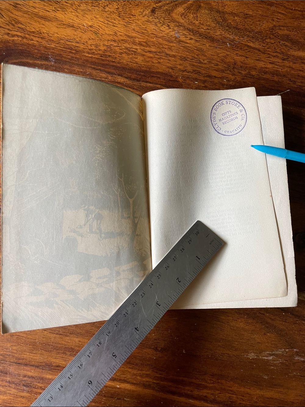3 Vintage Nancy Drew Hardcover Books Carolyn Keene Tweed Blue Covers (Set #E) - Picture 11 of 16